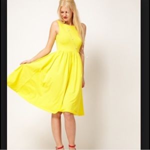 ASOS Spring Yellow Sundress