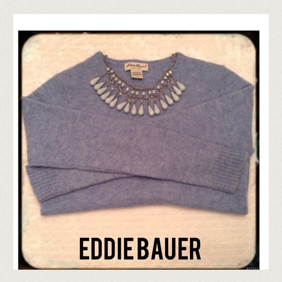 Eddie Bauer Soft Merino Wool Sweater - Picture 3 of 4