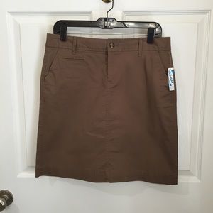 🌷Old Navy Brown Khaki Pencil Skirt
