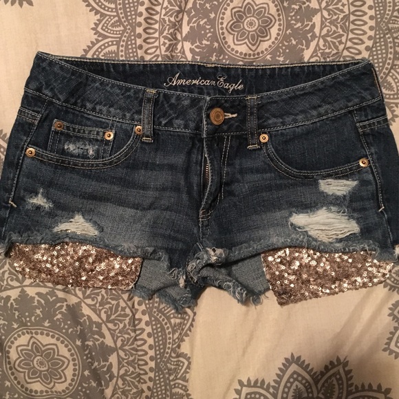 American eagle sequenced pocket shorts