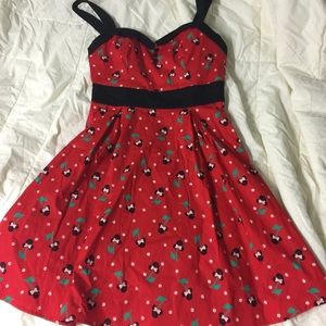 Minnie Mouse pinup dress