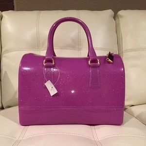 Magenta jelly bag