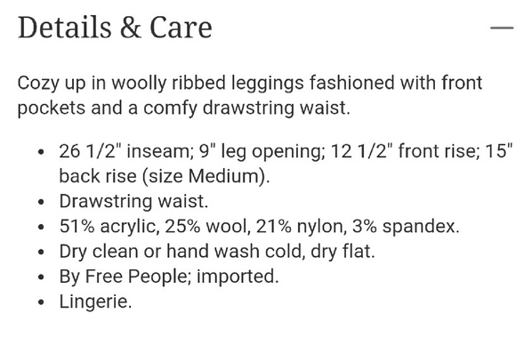 Free People Ribbed Joggers - Picture 4 of 4