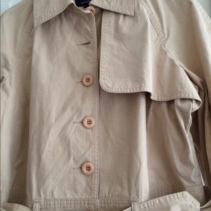 Calvin Klein belted short jacket.