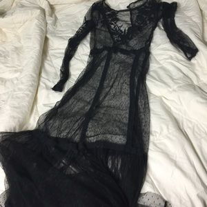 Ecote Lilly lace maxi dress