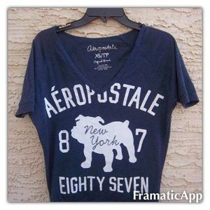Aeropostale V-Neck Tee