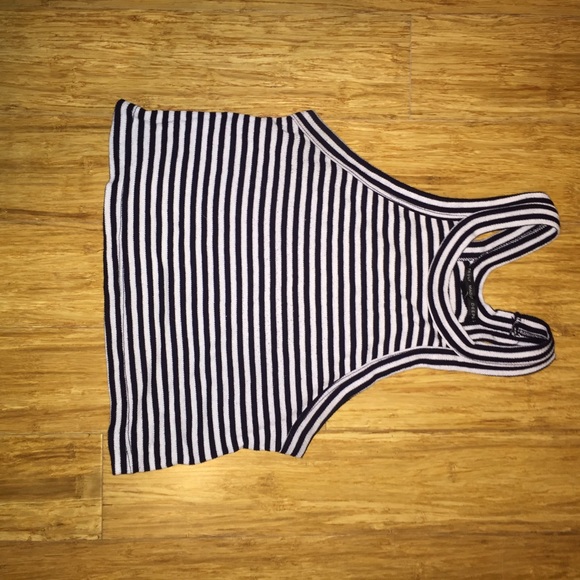 Urban Outfitters Tops - Striped halter crop top