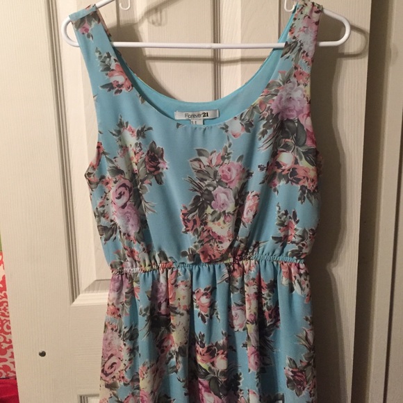 Forever 21 floral print dress