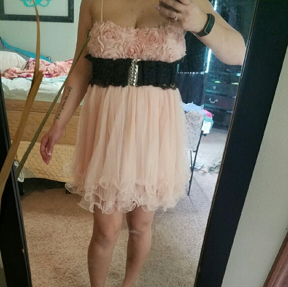 Light pink dress