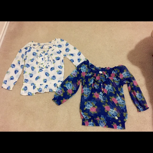 🌸Spring Sale🌸 bundle of 2 Abercrombie kids tops