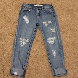Brandy Melville distressed boyfriend jeans
