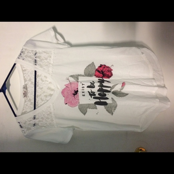 * HOLLISTER * Long Graphic Tee