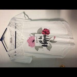 * HOLLISTER * Long Graphic Tee