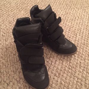 Candie's Up Shoes Wedge Sneaker