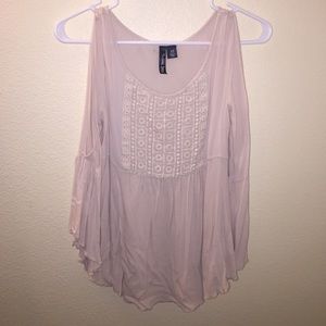 Croquet Detail Bohemian Blouse