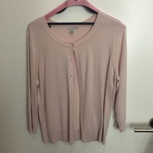 Halogen blush XL cardigan