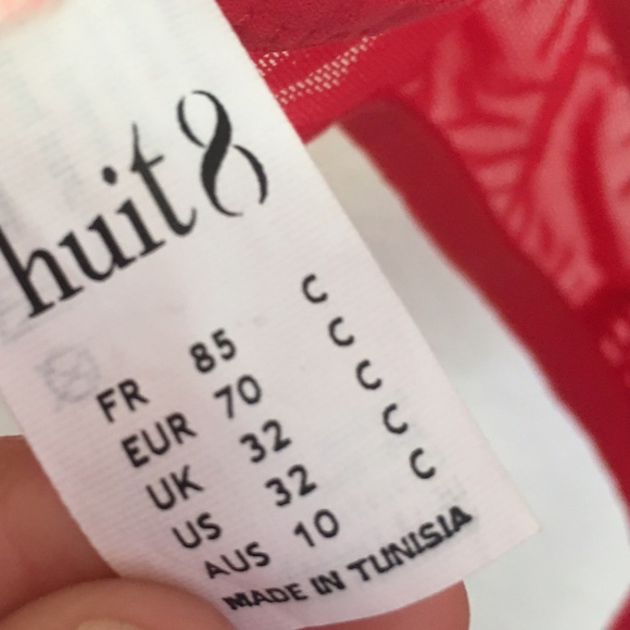 Huit Au Naturel Padded Spacer Bra - Picture 4 of 4