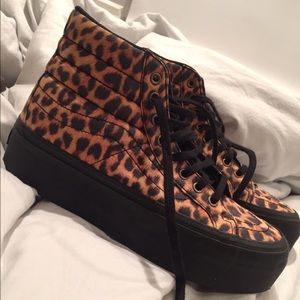 Vans Platform Sneaker Cheetah