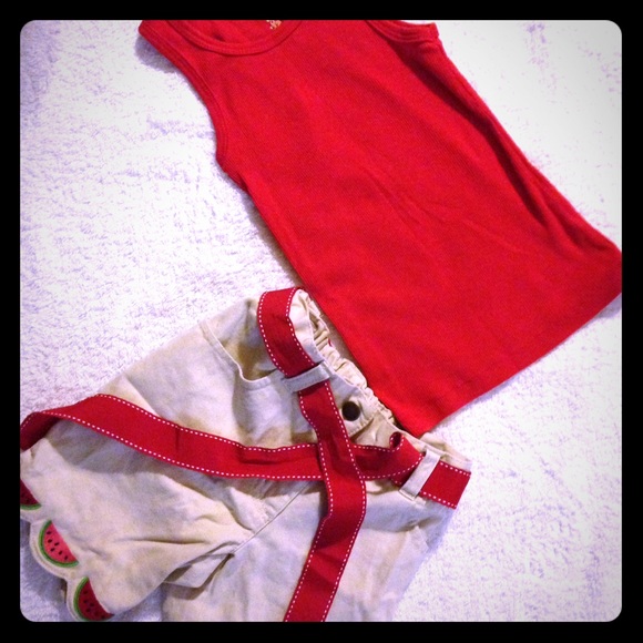 Shorts n tank for girls