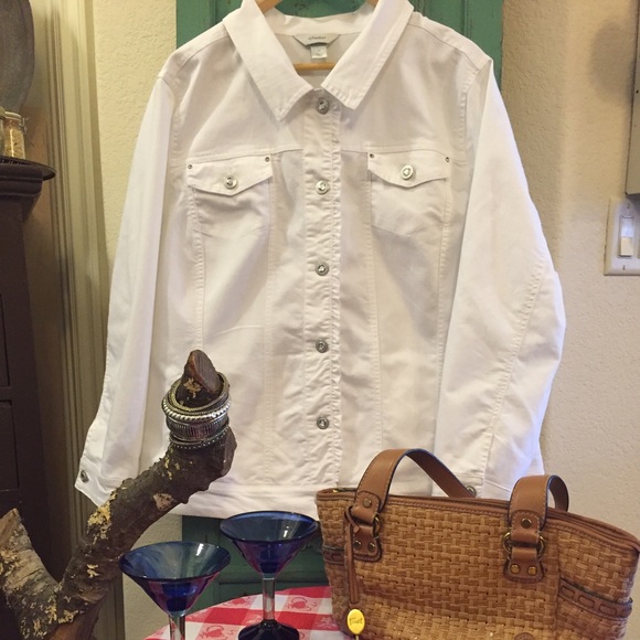 White Denim Jacket