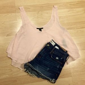 (SOLD) Hollister High-Wasted, Denim Shorts🌸