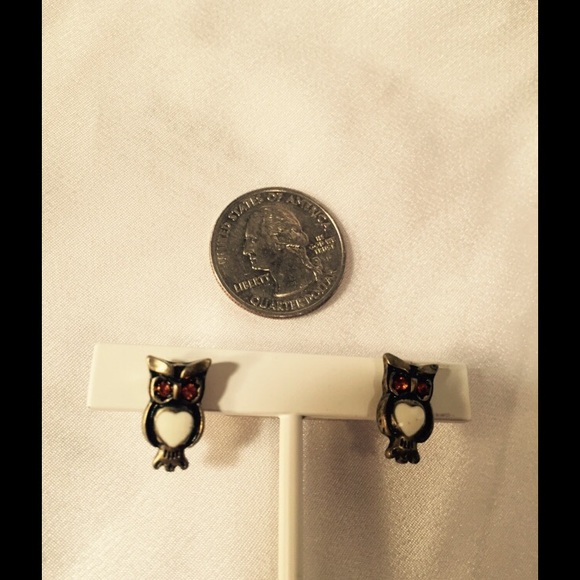 Owl Necklace and Earrings - Picture 3 of 4