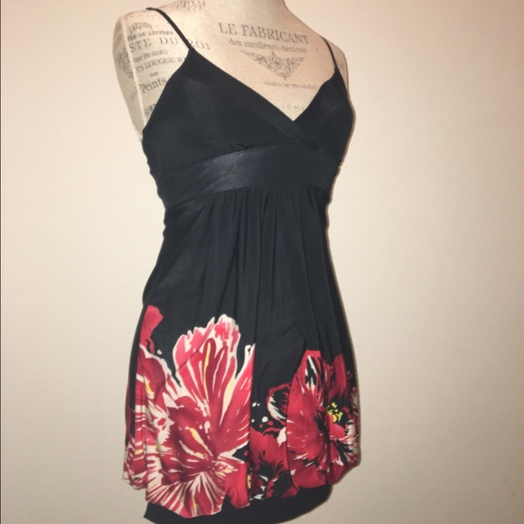 DRESS | Black & Floral