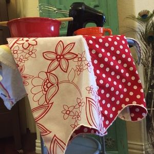 Red & White Apron