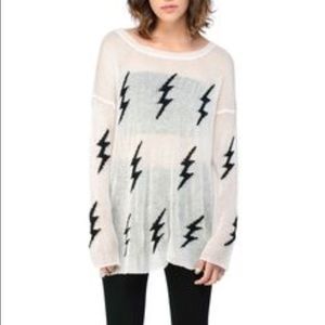 Bb Dakota lightning bolt sweater