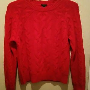Ann Taylor Red Sweater