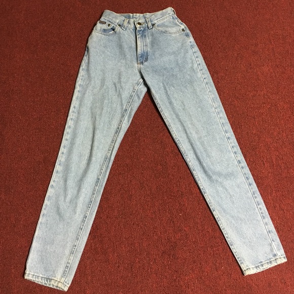 High Waisted Denim Riders Size 35.