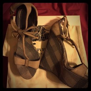 Burberry wedges