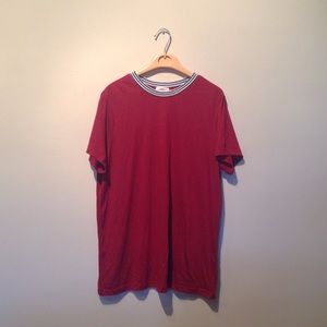 Old Navy Striped Collar Tshirt