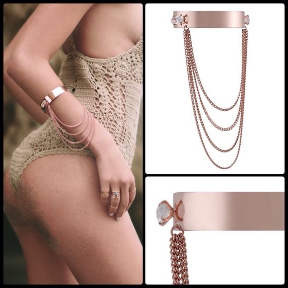 SOLD🚫SAMANTHA WILLS 💫Midnight Prism Chain Bangle - Picture 2 of 4