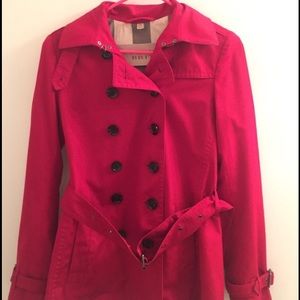 Burberry Red Trench Coat
