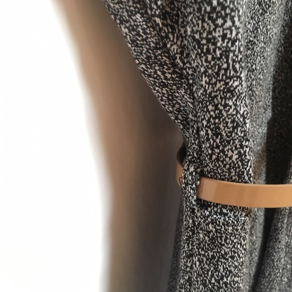 Belted Fit and Flare Dress - Picture 4 of 4