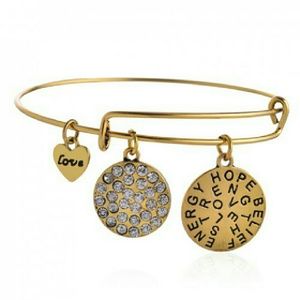 Alex & Ani inspired Love Bangle