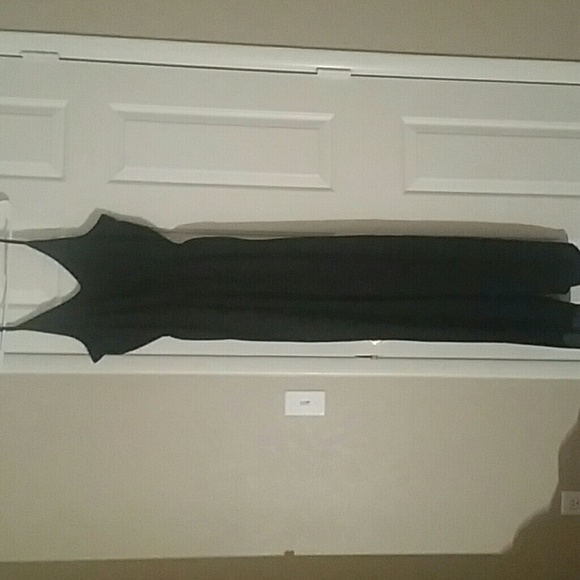 Pants jumpsuit w/open tie back