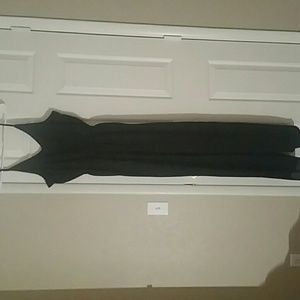 Pants jumpsuit w/open tie back