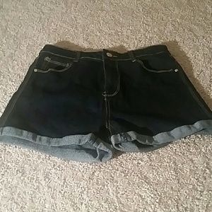 High waisted shorts