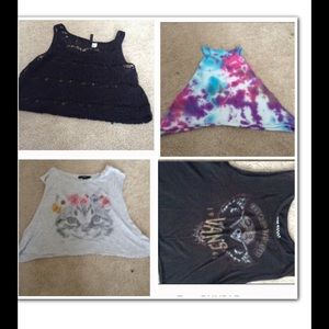 FOUR SHIRTS BUNDLE!!