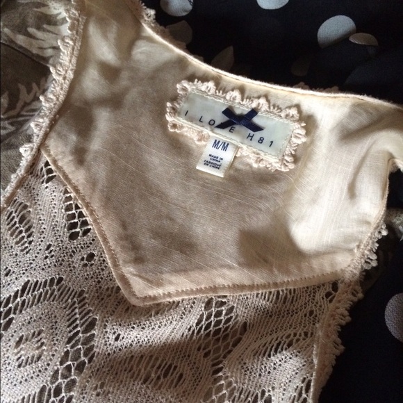 Super cute boho style vest, never worn! Size M - Picture 4 of 4