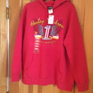 Harley Davidson brand new hooded sweatshirt