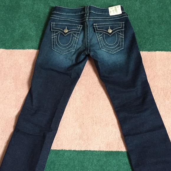 True Religion Fold Over Pocket Jeans