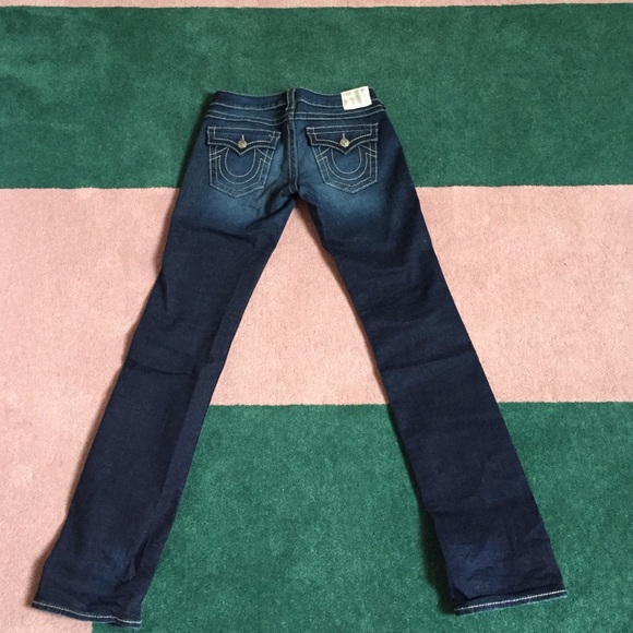True Religion Fold Over Pocket Jeans - Picture 2 of 4