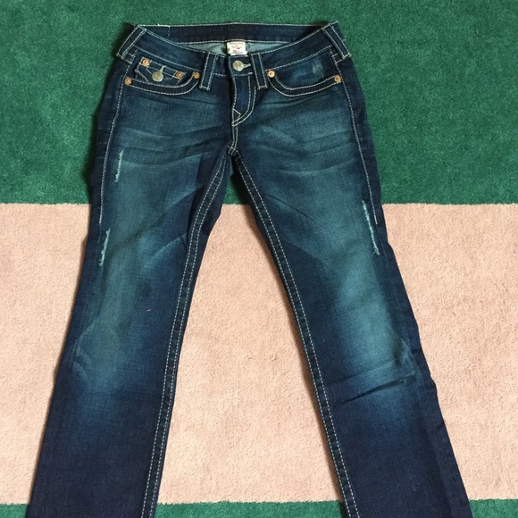 True Religion Fold Over Pocket Jeans - Picture 4 of 4