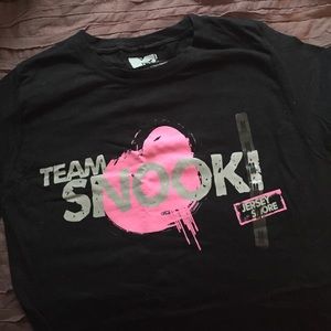 Team Snooki jersey shore tshirt M NEw