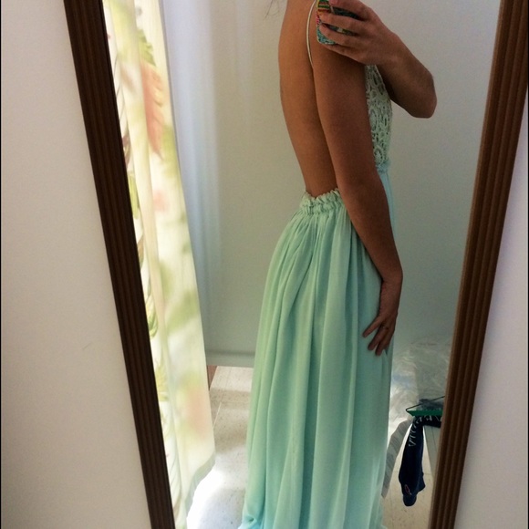 Mint formal dress