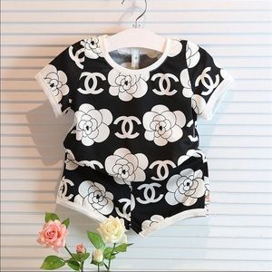 Little girls cc short set !!!
