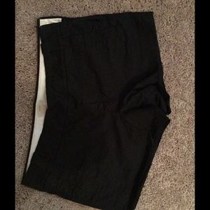 J.crew black dressy shorts